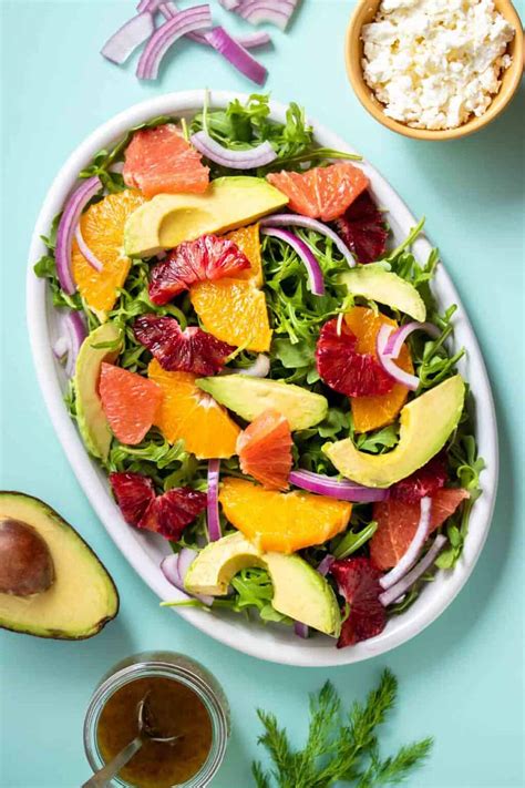 Citrus Salad Recipe With Avocado And Feta Veggies Dont Bite