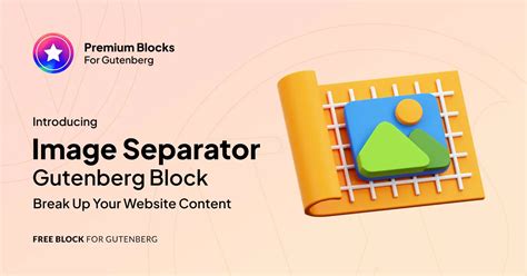 Gutenberg Image Separator Block Tutorial