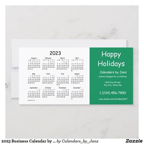 2023 Calendar Cards - Printable Word Searches