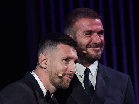Beckham celebra renovación de Messi con Inter Miami
