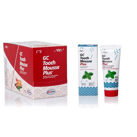 GC 0131F045 0000 GC TOOTH MOUSSE PLUS Mint 40g Tubes 10 Pack