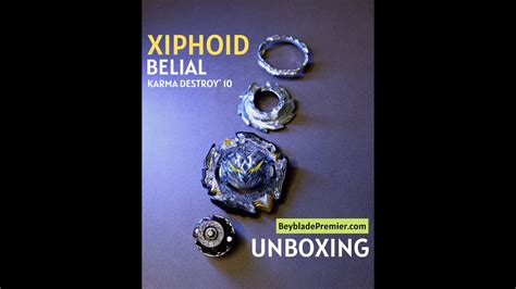 Unboxing Xiphoid Belial From Random Booster Vol Beyblade Burst Asmr