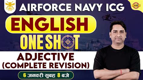 Agniveer Airforce Navy Icg English Adjective Complete Revision