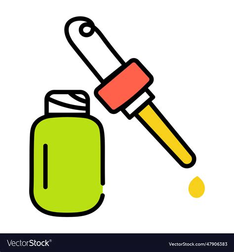 facial primer royalty  vector image vectorstock