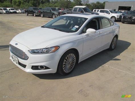 Oxford White Ford Fusion Titanium Photo Gtcarlot