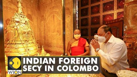 Indian Foreign Secretary Harsh Shringla Visits Sri Lanka English News