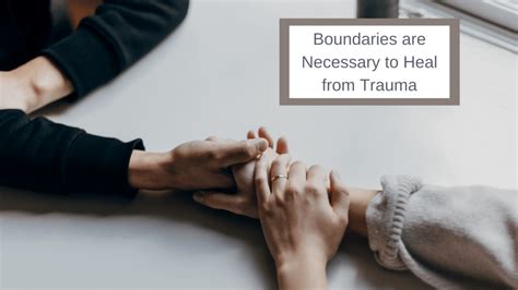 Boundaries Are Essential For Healing Trauma Lmv Counseling