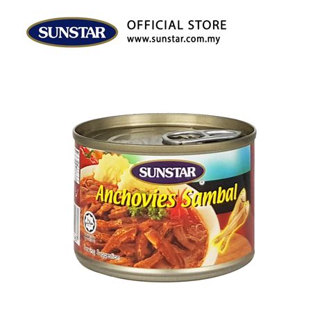 Sunstar Anchovies Sambal Sambal Ikan Bilis G Shopee Malaysia