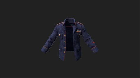 Pubg Military Jacket Blue 3d Model By Skin Tracker Stairwave