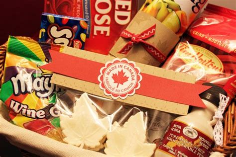 Canadian Themed Care Package Canadian Ts Canadian Christmas