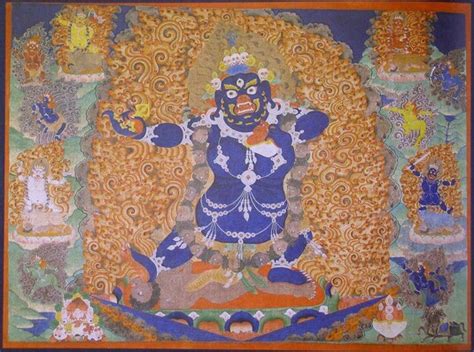 Yama Dharmaraja Buddhist Protector Inner Himalayan Art