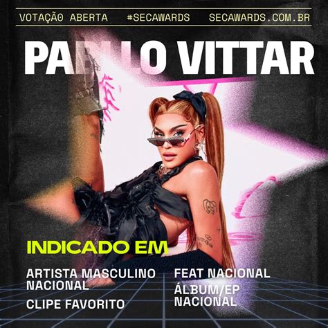 Sec Awards On Twitter Pabllovittar Est Indicado Em Categorias No