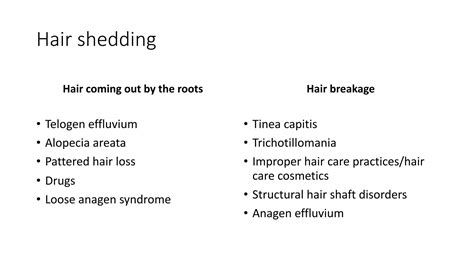 An approach to hair shaft disorders in Dermatology | PPT