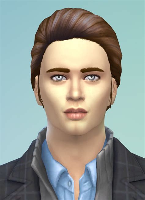 Birksches Sims Blog Louis Ponytail Hair Sims Hairs