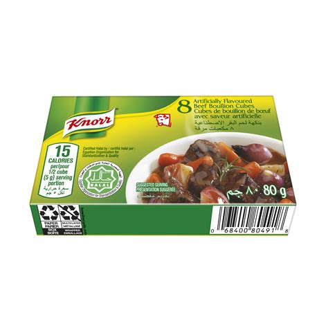 KNORR HALAL BEEF BOUILLON 80g Cook With Knorr