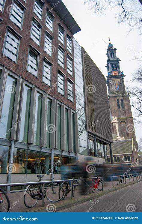 The Anne Frank House And Museum In Amsterdam Editorial Photo Image Of