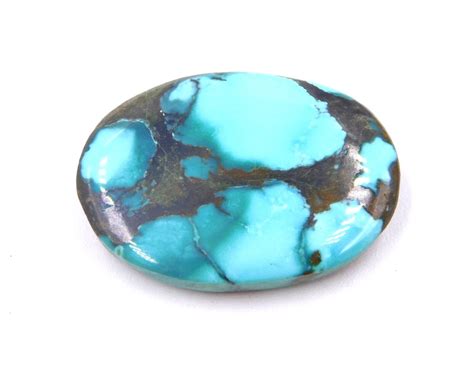 X Mm Natural Turquoise Oval Cab Loose Gemstone Cts Pcs P