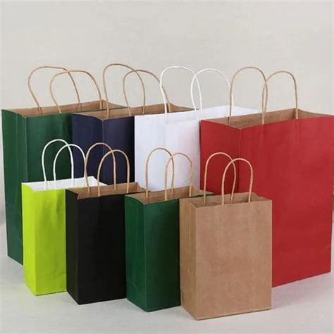 Shopping Brown Paper Bags Capacity 5kg At Rs 5piece In Kanpur Id