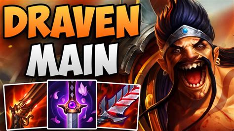 Korean Challenger Draven Main Insane Solo Carry Gameplay Challenger