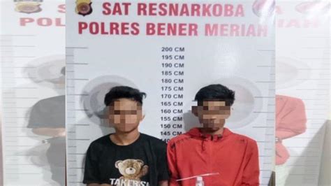 Satresnarkoba Polres Bener Meriah Ringkus Dua Pemuda Terduga