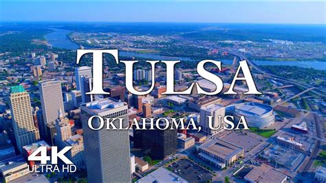 Tulsa 2023 🇺🇸 Drone Aerial 4k Oklahoma Usa United States Of America