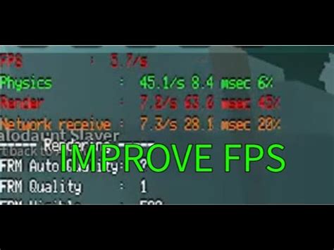 How To Improve FPS And Remove Textures On Roblox YouTube