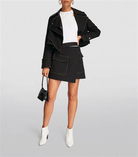 Helmut Lang Trench Wrap Skirt Harrods US