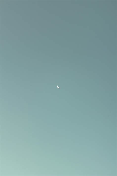 Crescent Moon on a Pink Sky · Free Stock Photo