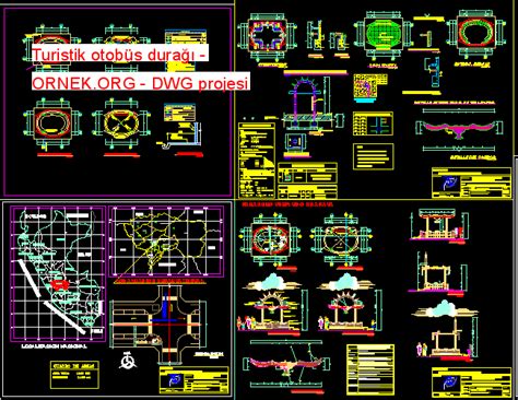 Turistik Otob S Dura Dwg Projesi Autocad Projeler Hot Sex Picture