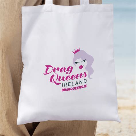 Drag Queens Ireland White Cotton Tote Bag – Official Pride & Drag