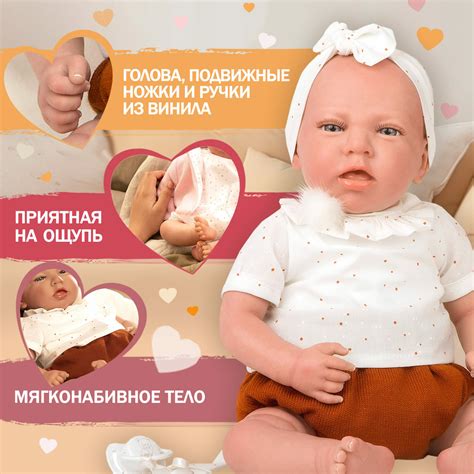 Кукла пупс Arias Реборн Luna новорожденный 40 см купить по цене 8761 ...