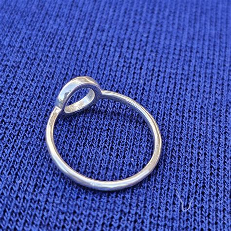 SILPADA Open Circle Minimalist 925 Sterling Silver KA Gem