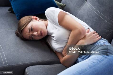 Woman Curled Up In Fetal Position Stock Photo Download Image Now 18