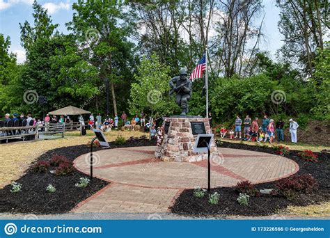 Major Richard Winters Statue Unveiled Editorial Photo | CartoonDealer.com #173226837