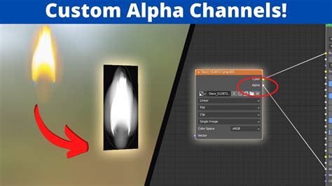 Paint Your Own Alpha Channels In Blender Tutorial Youtube