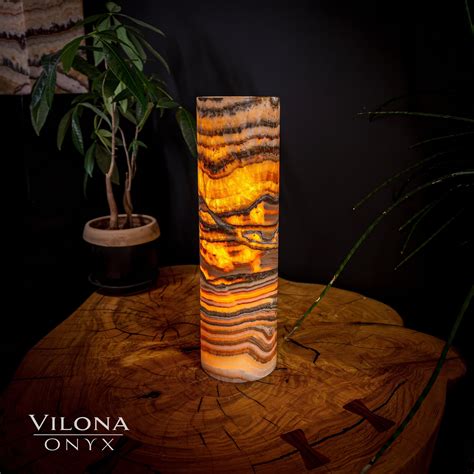 Onyx Table Lamps | Natural Stone Onyx Table Lamp – Vilona Onyx