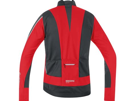 Gore Bike Wear Oxygen Windstopper SO Jacke Black Red BIKER BOARDER DE