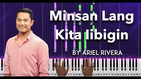 Minsan Lang Kita Iibigin By Ariel Rivera Piano Cover Sheet Music