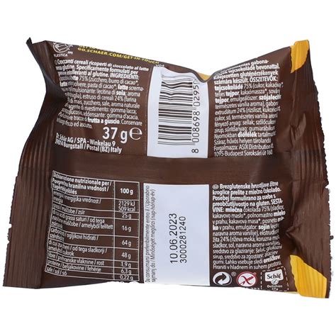 Schar Delishios Cereali Ricoperti Con Cioccolato Al Latte 37 G Redcare