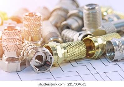 Connectors Connecting Coaxial Cable Electrical Diagram Stock Photo 2217334061 | Shutterstock