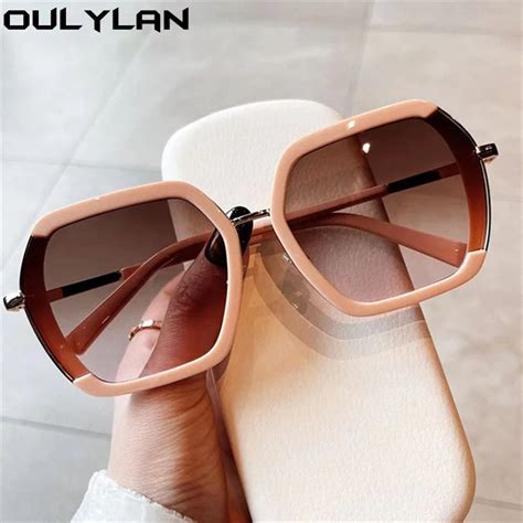 Oulylan Gafas De Sol A La Moda Para Mujer Lentes De Sol Irregulares Con