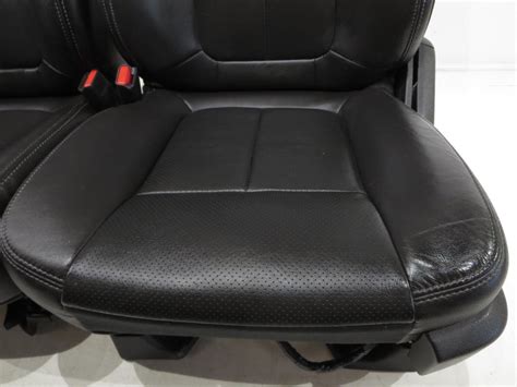 Replacement Ford F150 F 150 Oem Black Leather Seats 2009 2010 2011 2012