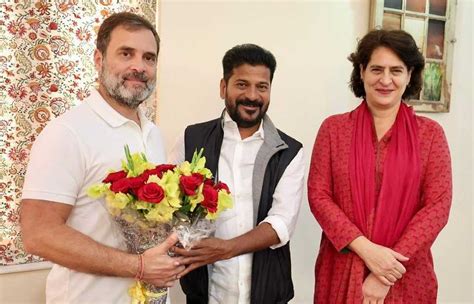 Anumula Revanth Reddy Takes Oath As The New Chief Minister Of Telangana