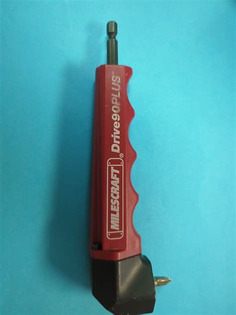 Milescraft Drive Plus Metal Plastic Right Angle Drill Attachment Ebay