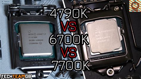 7700k Vs 6700k Vs 4790k Youtube