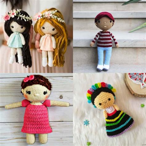 27 Free Crochet Doll Patterns Easy Amigurumi Tips