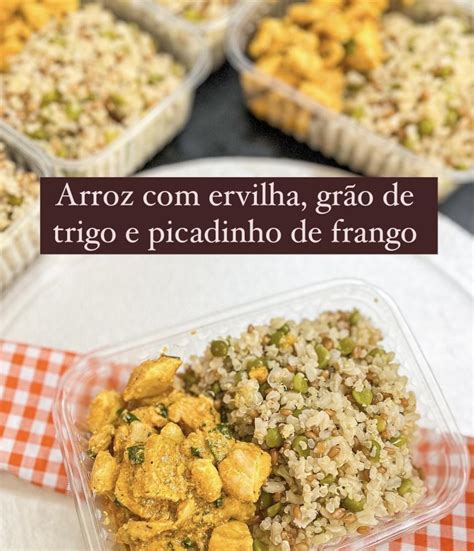 Tati Congelados Saudáveis Arroz ervilha grão de trigo e quinoa