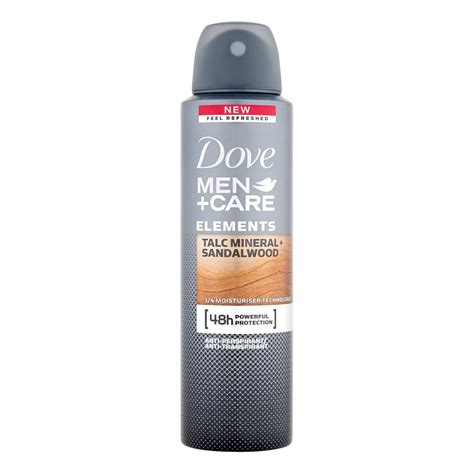 Dove Men Care Men Elements Talc Mineral Sandalwood Antyperspirant