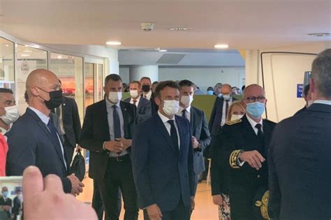 Revivez la visite officielle d Emmanuel Macron à Cherbourg en Cotentin