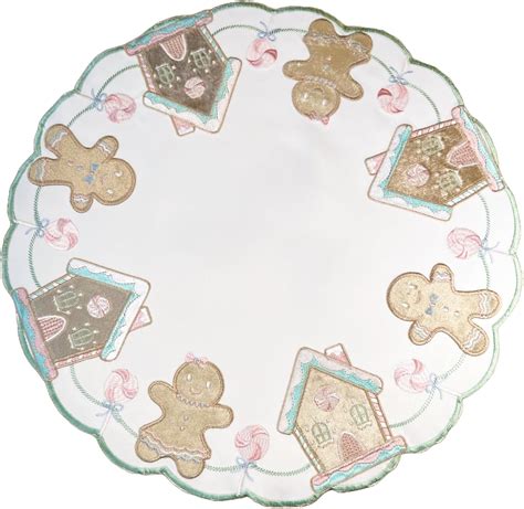 Amazon Christmas Placemat Gingerbread Pastel By SOU Moments Size